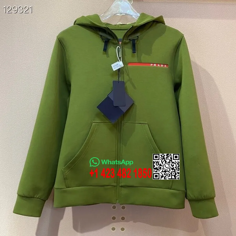 Abrigo Prada Para Hombre Sgn919 Colección Otoño/invierno 2020, Verde