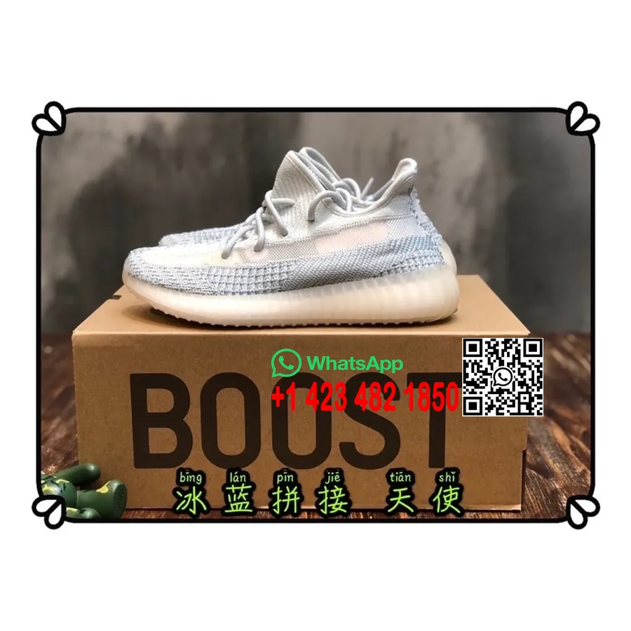 Yeezy Boost 350 V2 BASF Mens Sneakers, Peach