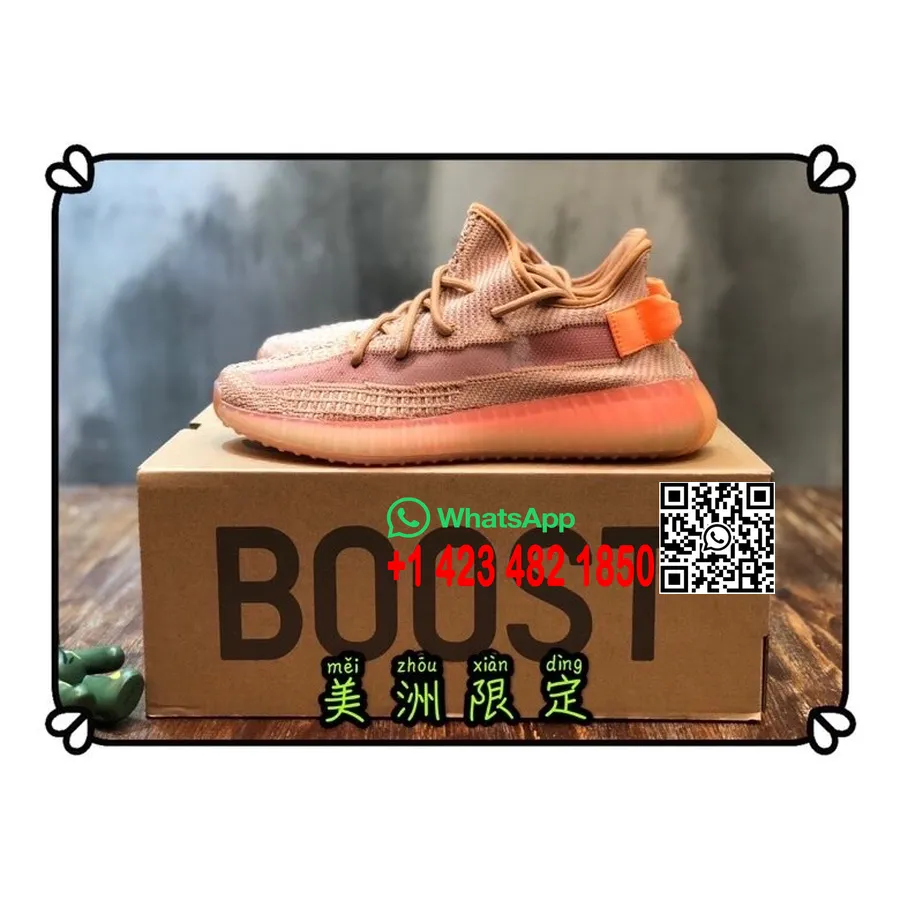 Yeezy Boost 350 V2 BASF Mens Sneakers, Light Orange