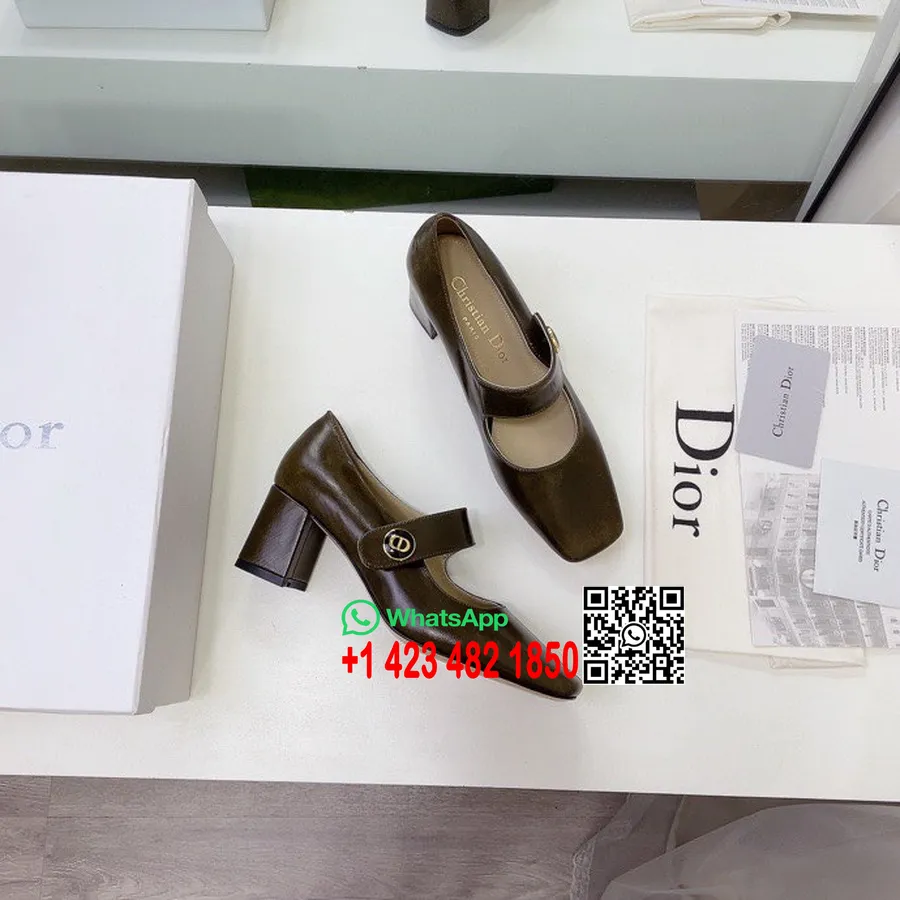 Christian Dior D-Doll Pumps Aus Kalbsleder, Herbst-/Winterkollektion 2021, Braun