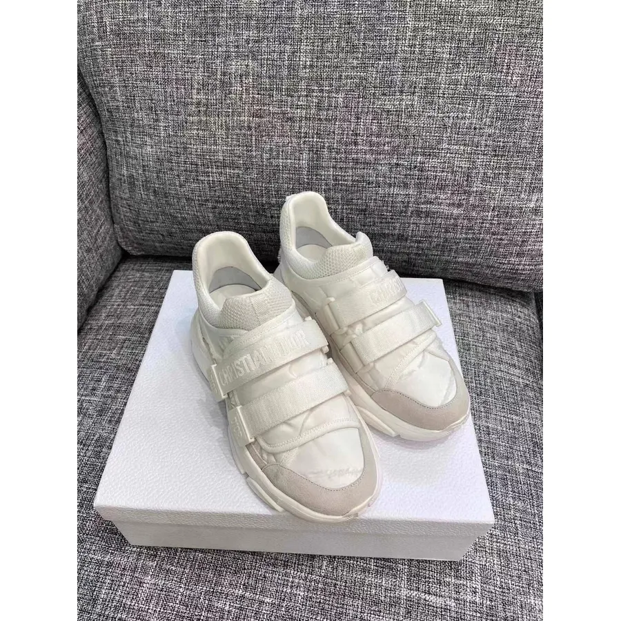 Christian Dior D-wander Velcro Sneakers συλλογή άνοιξη/καλοκαίρι 2021, λευκό