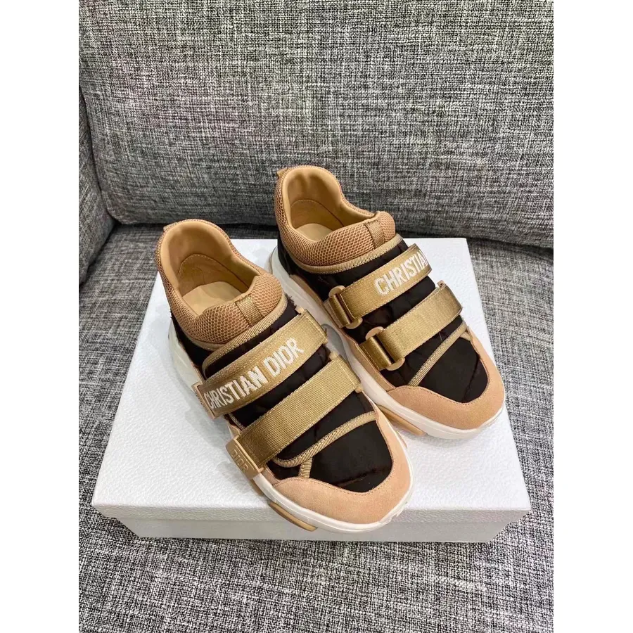 Christian Dior D-Wander Velcro Sneakers Spring/Summer 2021 Collection,  Beige