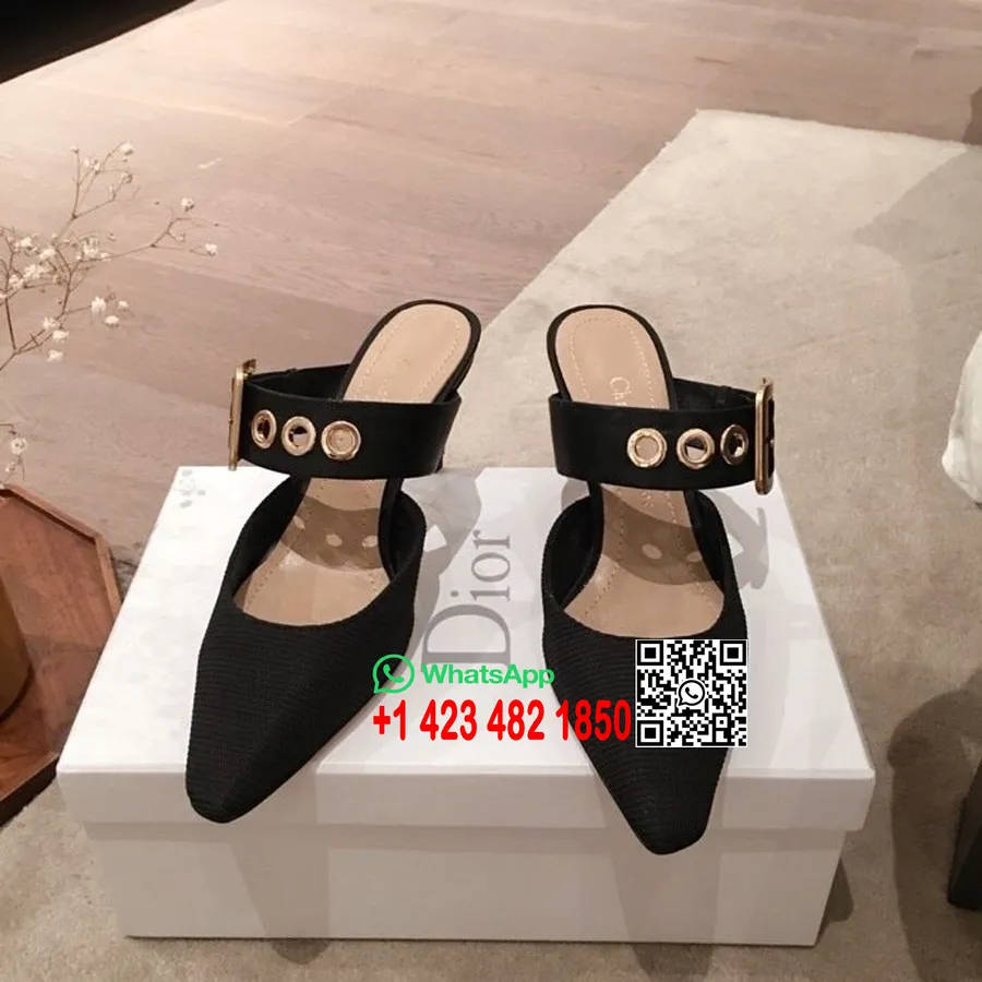 Christian Dior Pumps Mit D-Schnalle, Frühjahr/sommer-kollektion 2020, Schwarz