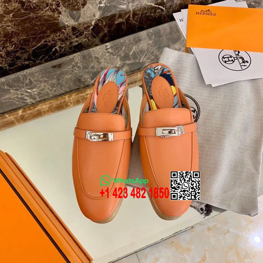 Hermes Oz Kelly Mule Dana Derisi İlkbahar/Yaz 2020 Koleksiyonu, Rose Bubinga