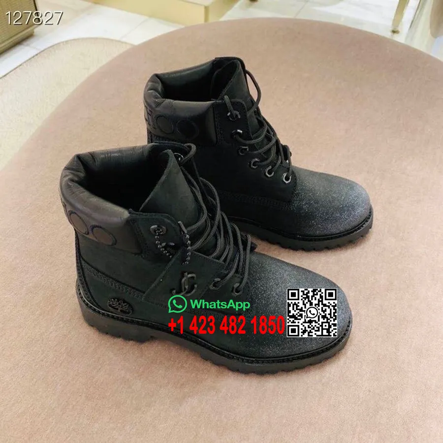 מגפי Timberland X Jimmy Choo סתיו/חורף 2020, שחור