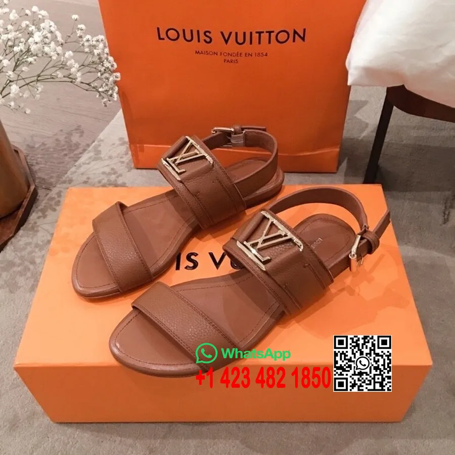 Sandale Louis Vuitton Lv Lock It Colectia Primavara/vara 2020, Bronz