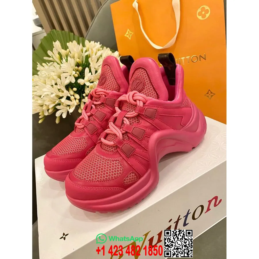 Louis Vuitton Archlight Sneakers Kalbsleder Frühjahr/Sommer 2020 Kollektion 1a589p, Rosa