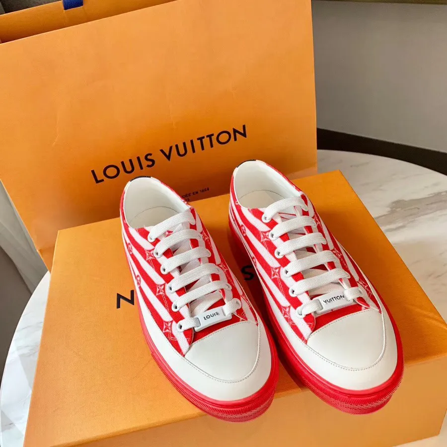 Zapatilla Louis Vuitton Escale Stellar Piel De Becerro Colección Primavera/verano 2020 1a7u4n, Rojo