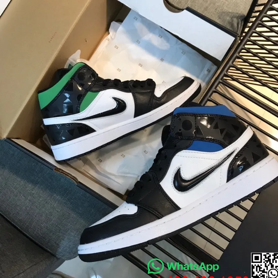 Nike Air Jordan 1 Retro Aj1 X Banned Gs Miesten Tennarit, Musta/valkoinen