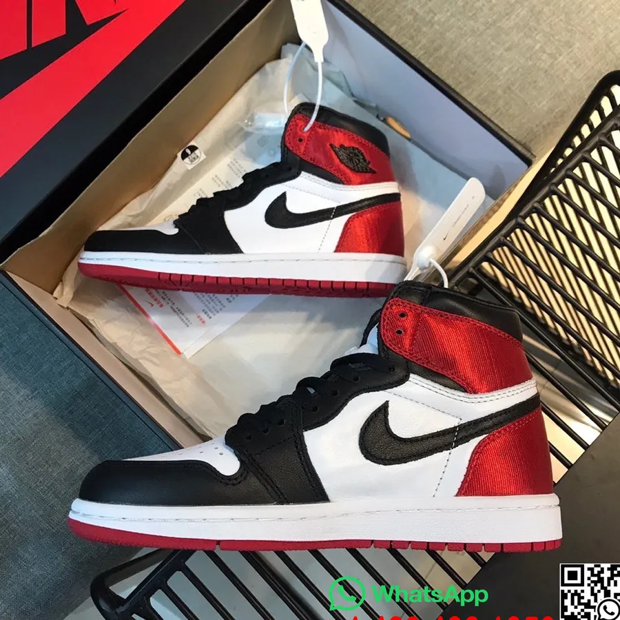 Nike Air Jordan 1 Retro Aj1 X Banlı Gs Erkek Spor Ayakkabı, Kırmızı/siyah/beyaz