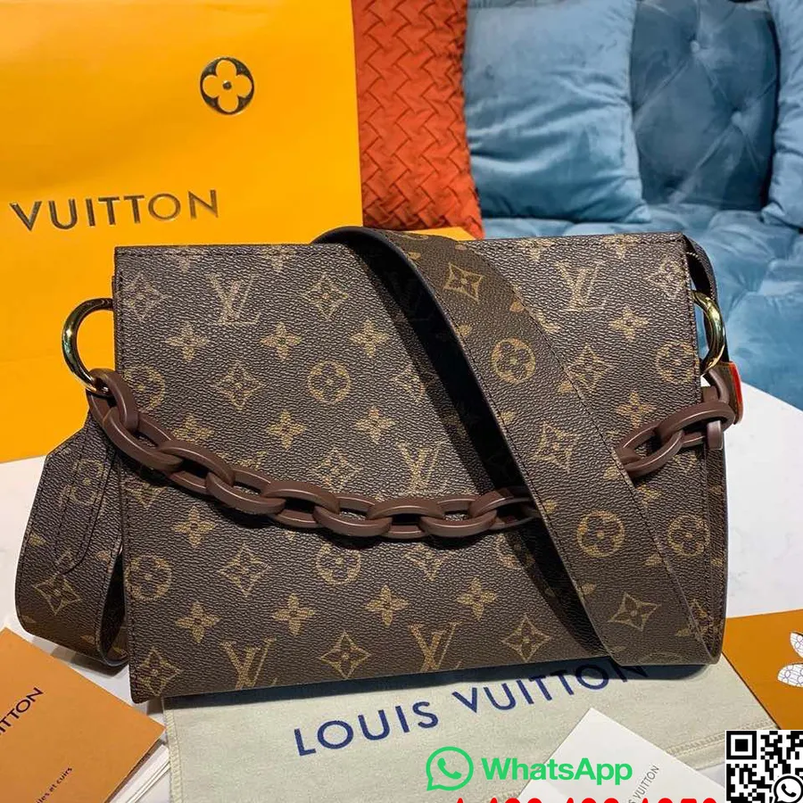 Louis Vuitton Pochette De Toalete 25 Cm Tela Monograma Coleção Primavera / Verão 2020 M47542, Marrom