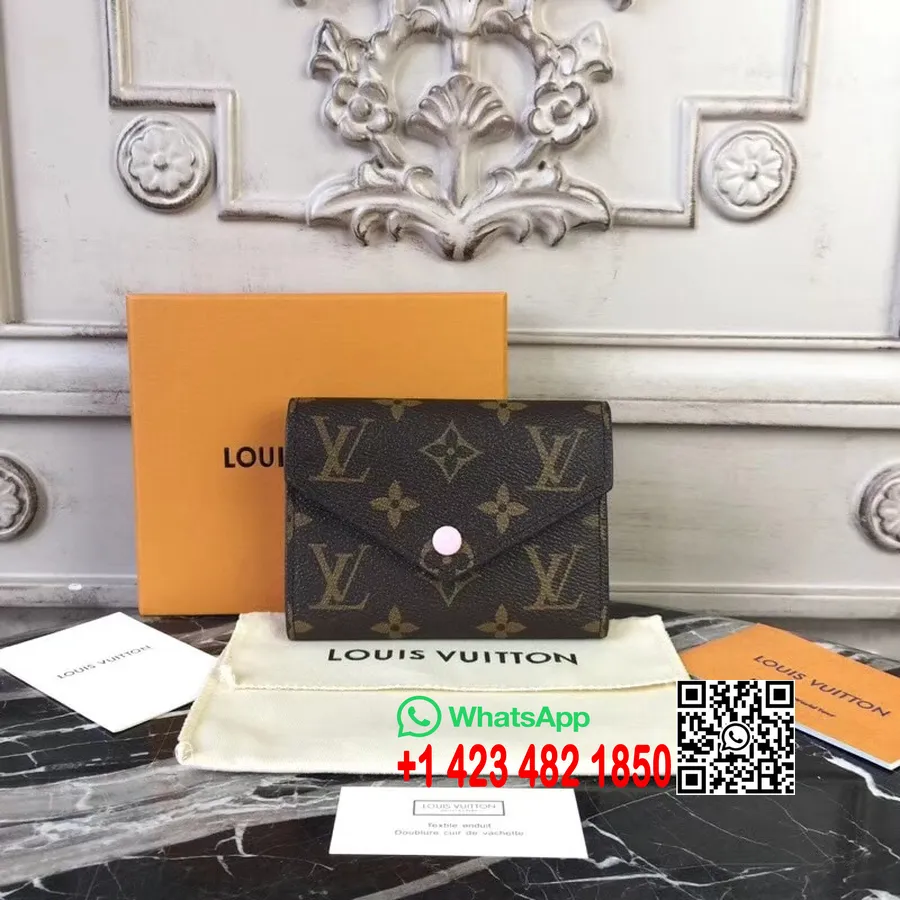 Louis Vuitton Victorine Maks Monogramma Audekls 2018. Gada Pavasara/vasaras Kolekcija M41938 Rožu Balerīna