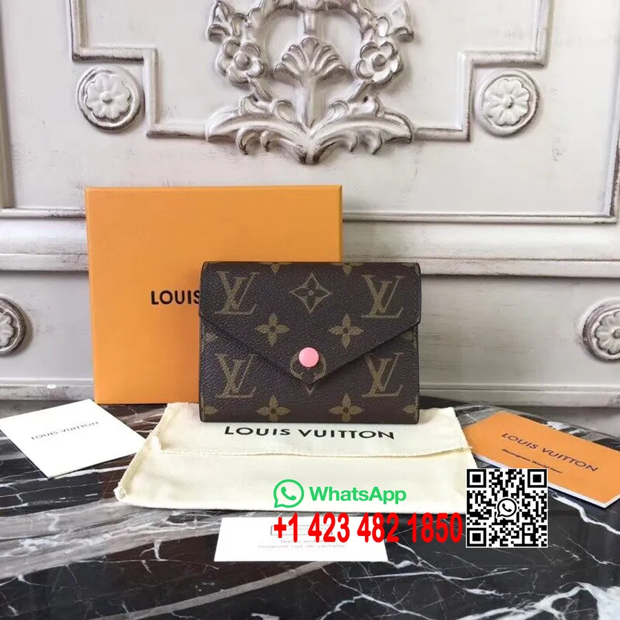 Louis Vuitton Victorine Maks Monogramma Audekls 2018. Gada Pavasara/vasaras Kolekcija M41938 Persiks