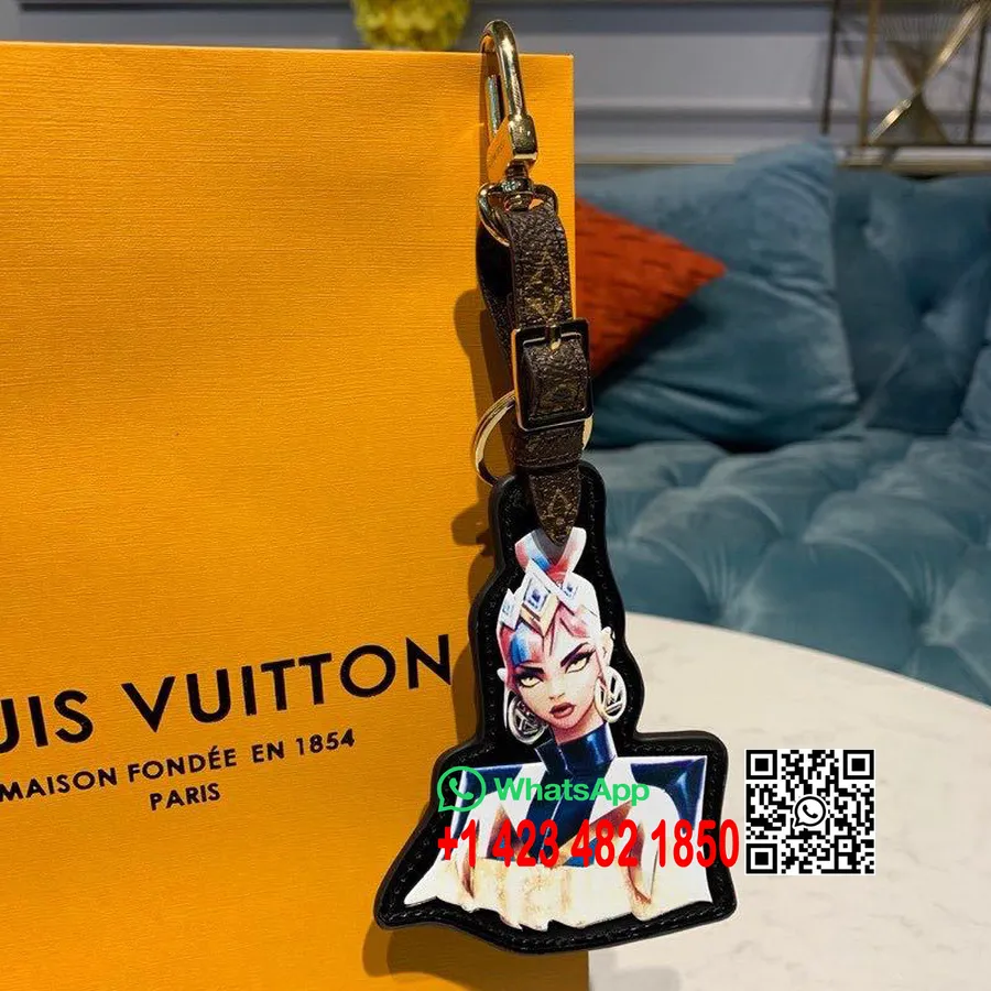 Louis Vuitton Torba Lvxlol Obesek Za Ključe Monogram Platno Kolekcija Pomlad/poletje 2020 M69315, Rjava