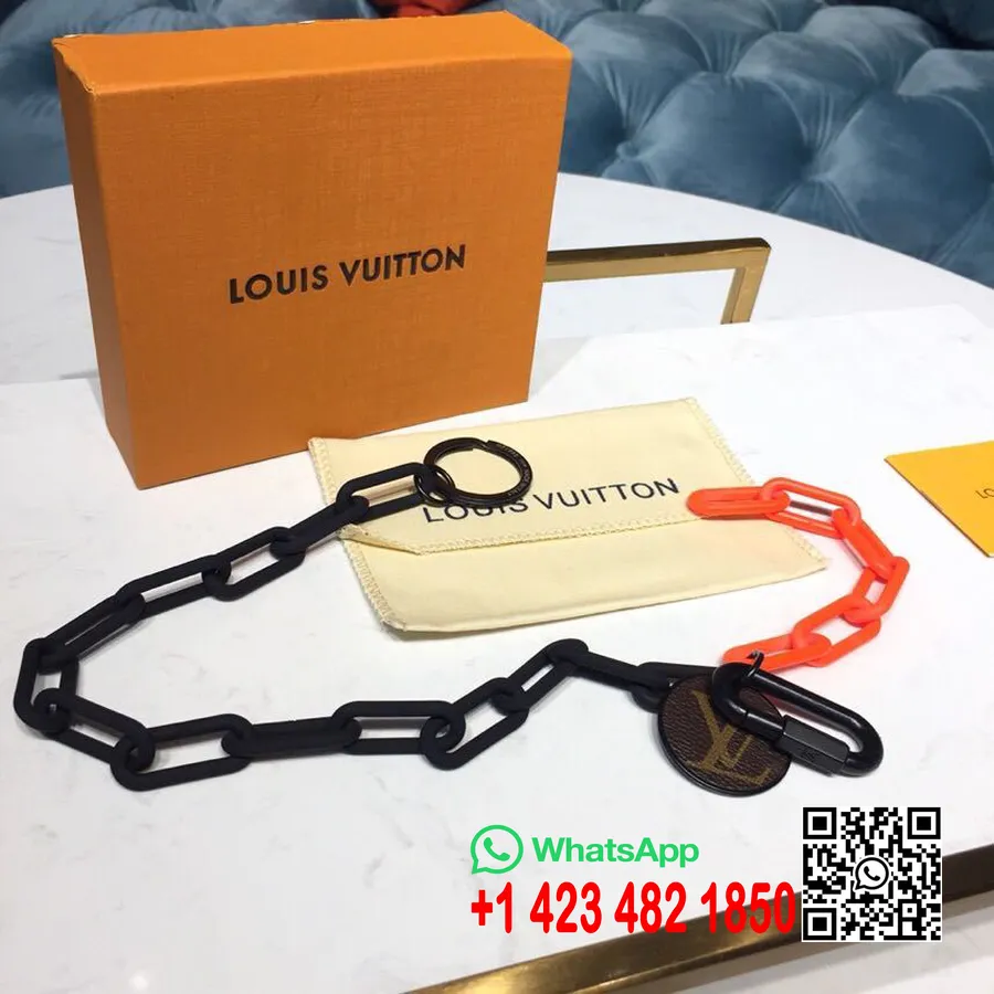 Louis Vuitton Zakketting Sleutelhouder Tas Charme 40cm Lente/zomer 2019 Collectie Mp2296, Zwart