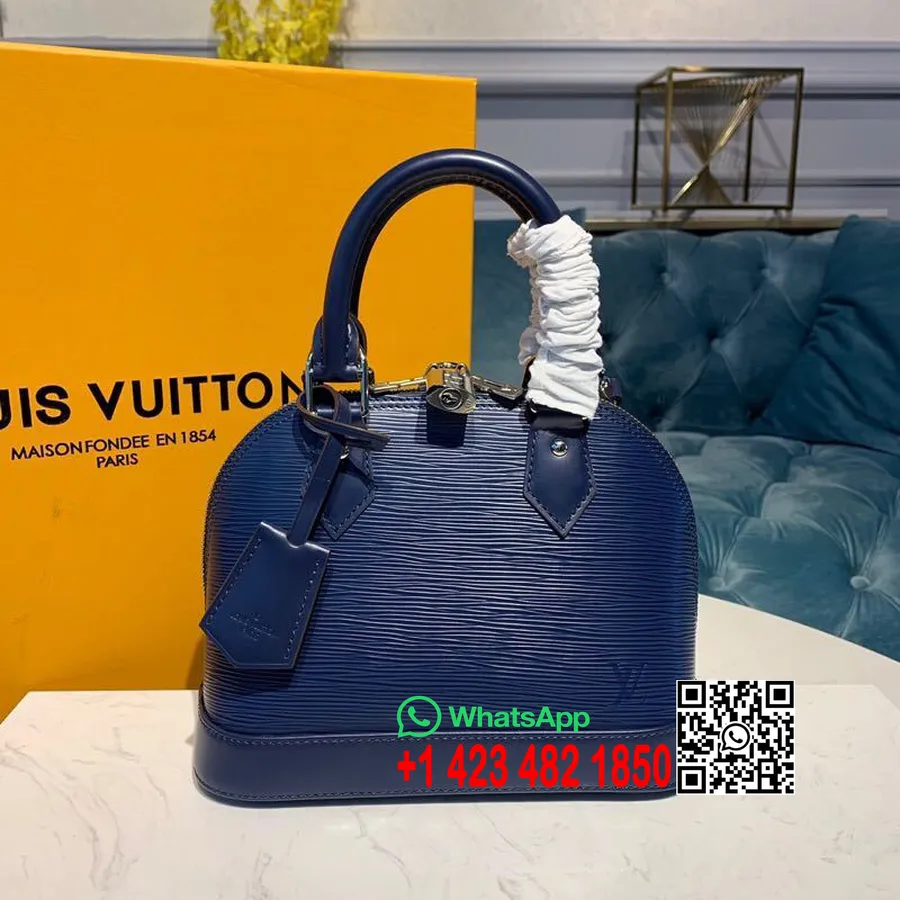 Louis Vuitton Alma BB Bag Epi Canvas Herbst/Winter 2019 Kollektion M40855, Indigo