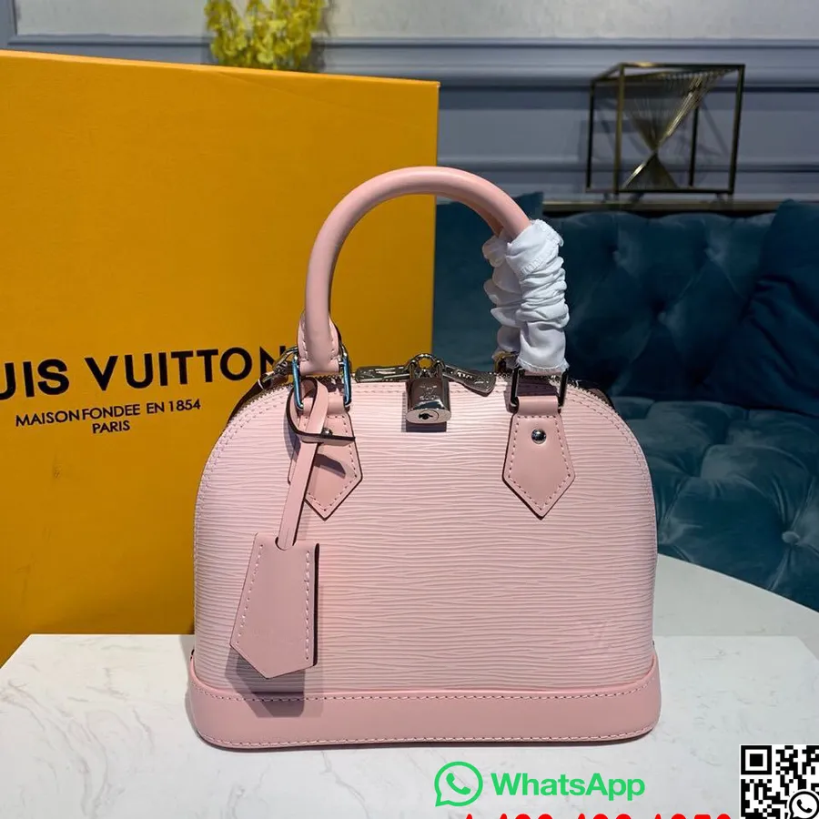 Louis Vuitton Alma BB Bag Epi Canvas Herbst/Winter 2019 Kollektion M41327, Rosa Ballerina