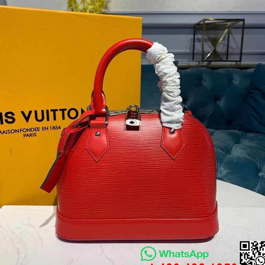 Louis Vuitton Alma BB Bag Epi Canvas Herbst/Winter 2019 Kollektion M41160, Coquelicot