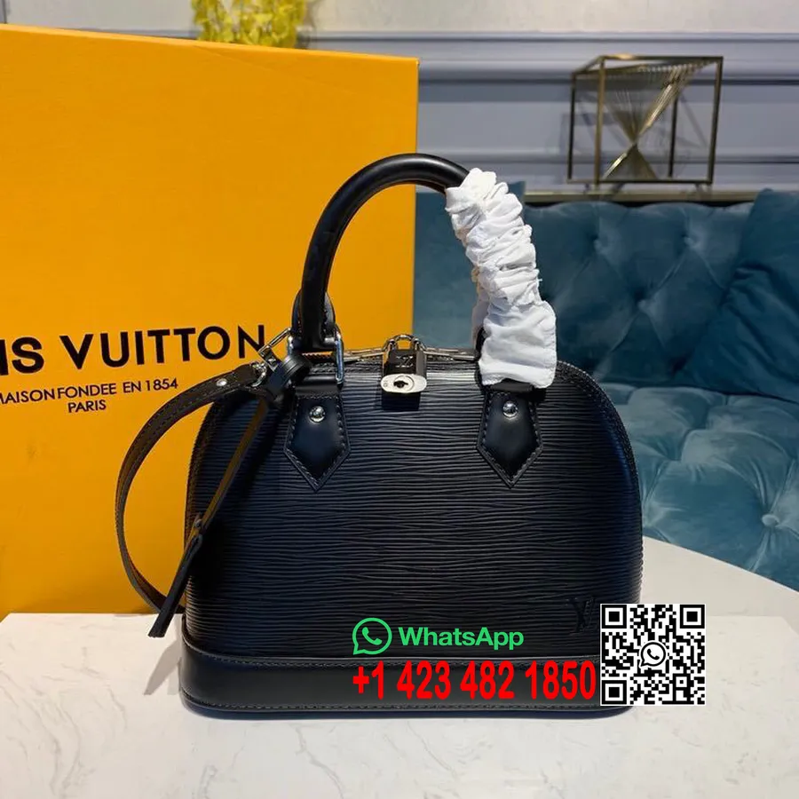 Louis Vuitton Alma BB Bag Epi Canvas Herbst/Winter 2019 Kollektion M53589, Schwarz