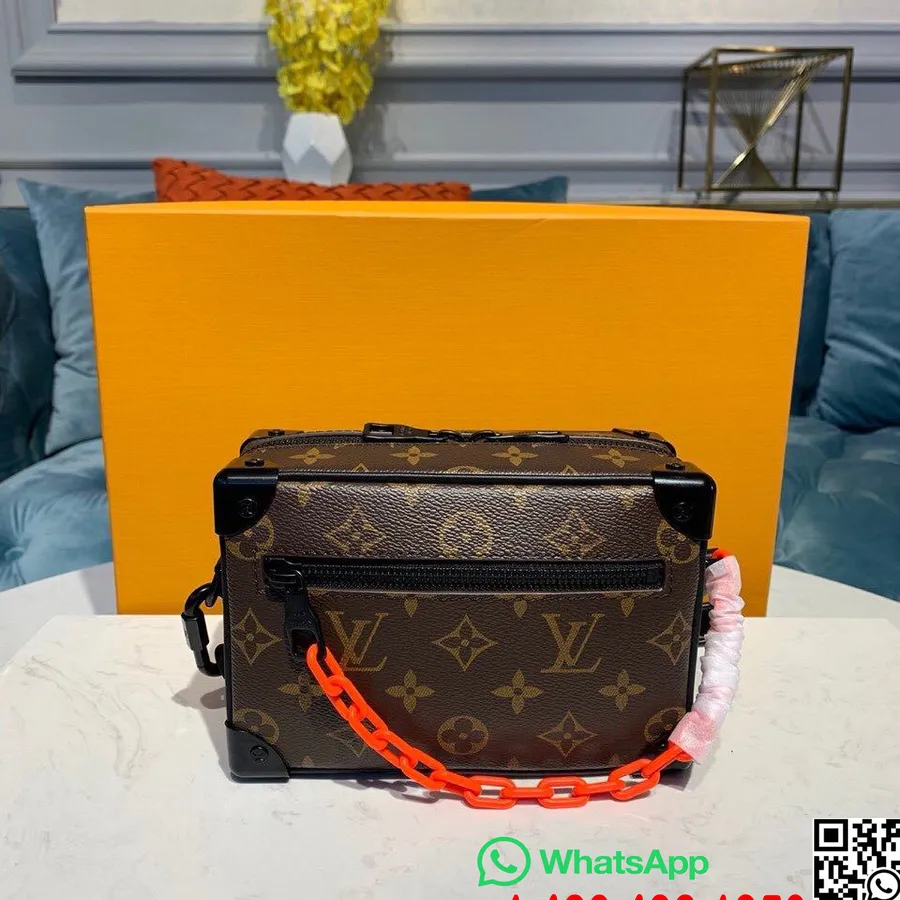 Louis Vuitton мини мек багажник 18 см монограм платно колекция пролет/лято 2019 M44480, кафяв