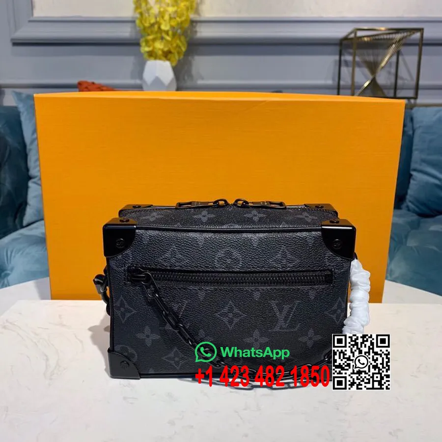 Louis Vuitton Mini Soft Trunk 18cm монограм Infini Canvas колекция пролет/лято 2019 M44480, черен