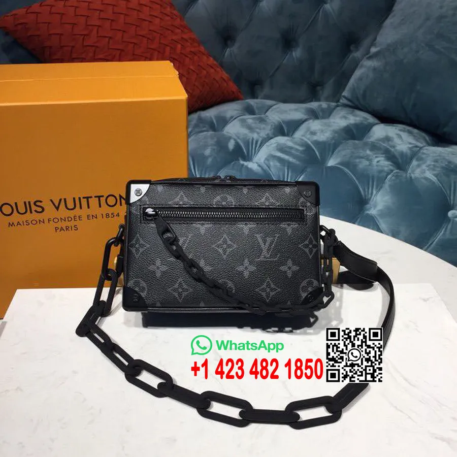 Louis Vuitton Mini Soft Trunk 18cm монограм Infini Canvas колекция пролет/лято 2019 M44480, черен